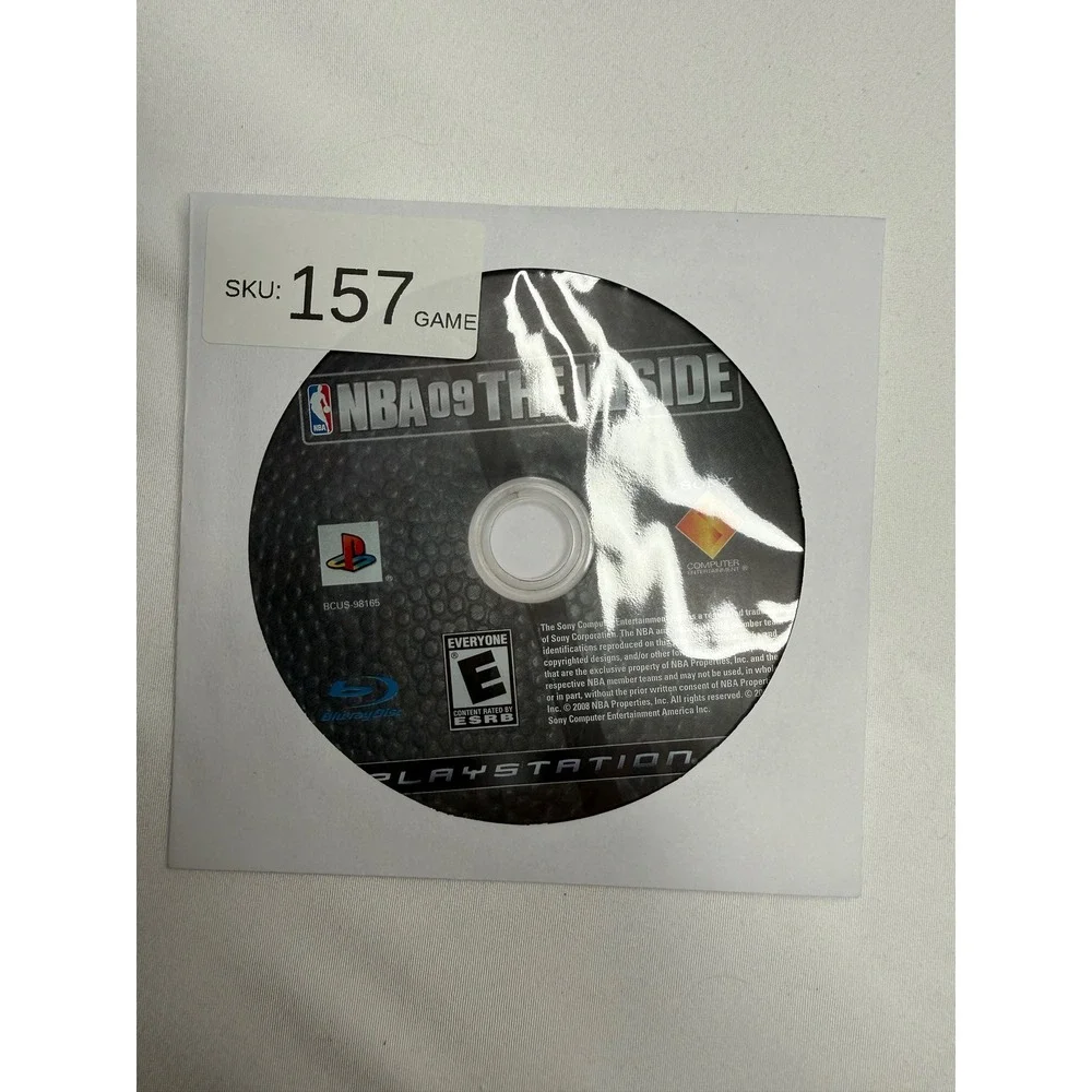 NBA 09 The Inside Sony PlayStation 3 PS3 Game Disc Only